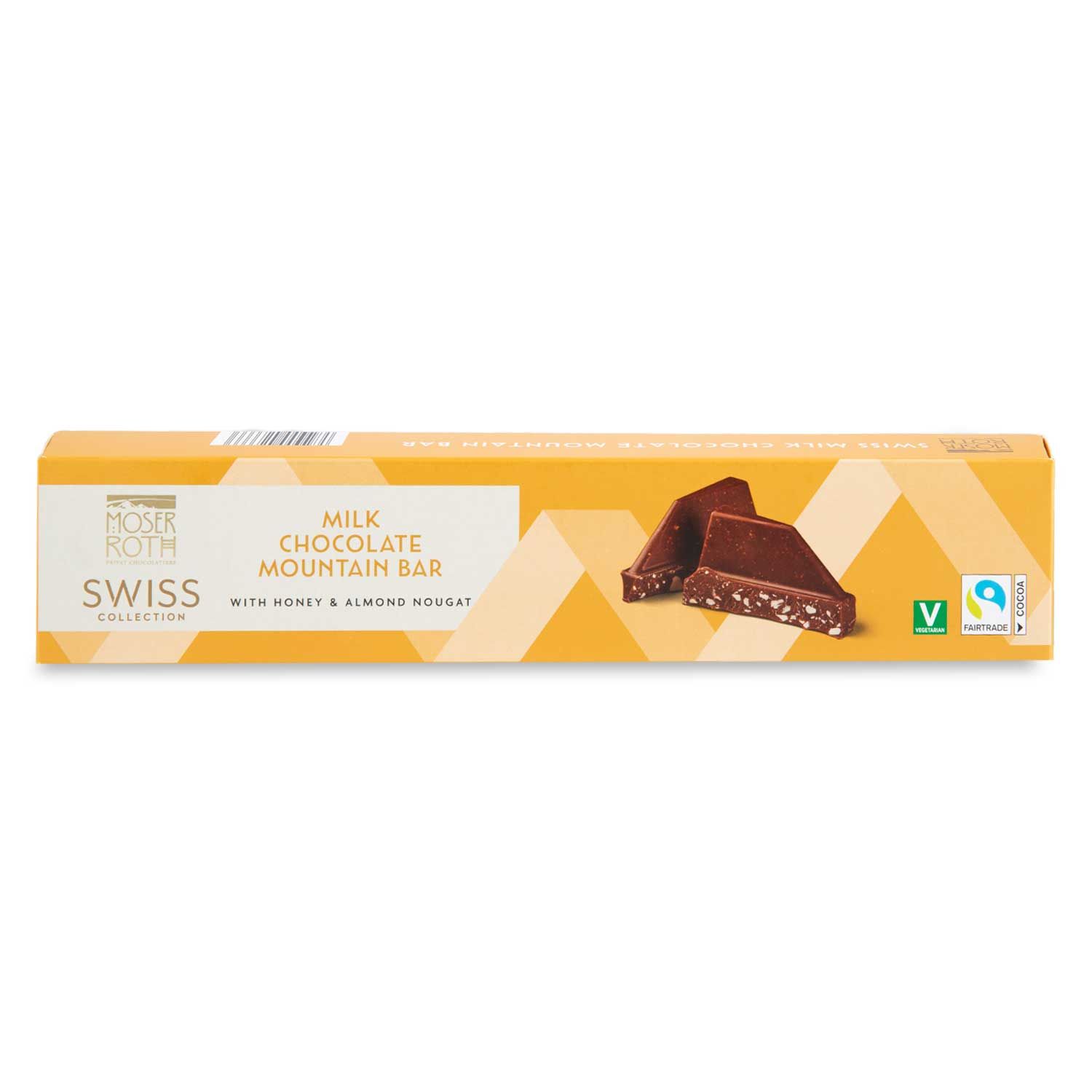 Milk Chocolate Mountain Bar 400g Moser Roth